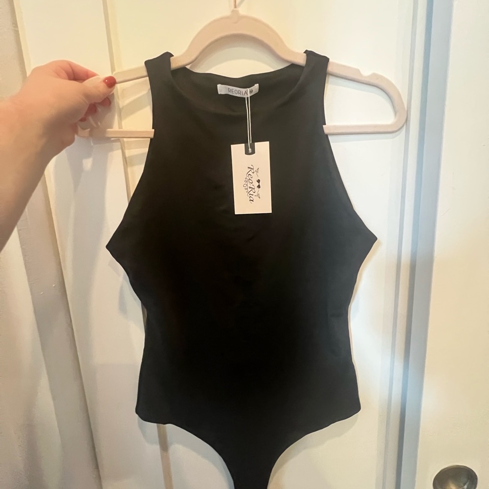 NWT high neck bodysuit